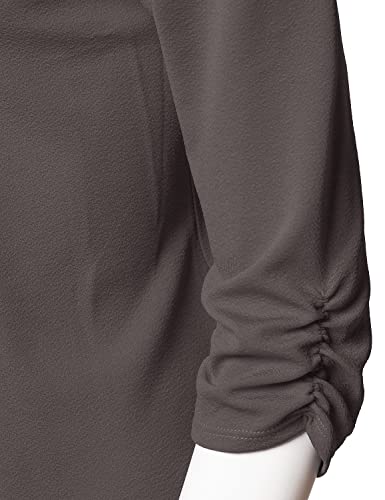 Women's Casual 3/4 Sleeve Office Work Open Front Blazer Cardigan Jacket (S-3XL)4