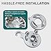 MoKitDora Power Clutch Easy Pull Ramp Reduced Effort Clutch Kit for Harley 1987-up Big Twin Softail Touring Dyna & M8 Models with Mechanical Clutch