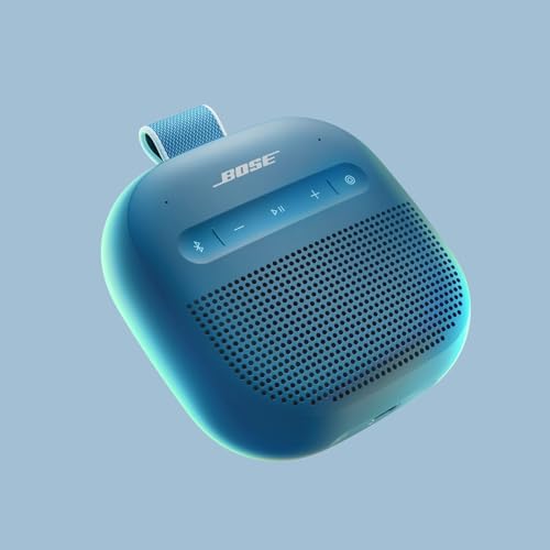 Bose SoundLink Micro Portable Bluetooth Speaker (2nd Gen), Wireless Outdoor Speaker, Up to 12 Hours Battery Life, Waterproof and Dustproof, Blue Dusk - Image 3