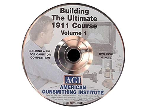 American gunsmithing Institute (Agi) de vídeo "The Ultimate 1911" Volumen 1 DVD