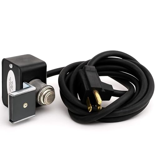 SS-1 Stovestat Wood Stove Thermostat | Magnetic Fireplace Fan Switch for Double Wall Stoves | Automatic Heat Sensor | Heating Appliance Thermostat | Blower Control for Gas Fireplace & Buck Stove