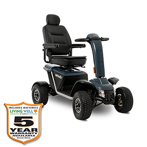 Pride Wrangler MV600 All Terrain Scooter Stone Grey