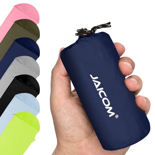 JAICOM Sac de Couchage - Drap de Sac de Couchage de Voyage Ultra-léger et Doux 100% Nylon, Sac a Viande 150 g, Emballage Ultra-Compact, Idéal pour Randonnée, Camping...