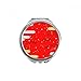 Clouds Geometry Red Pattern Japan Hand Compact Mirror Round Portable Pocket Glass