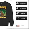 Tee Hunt Smokesquatch Bigfoot Weed Sweatshirt Blazin His Own Trail Bong Funny Sasquatch