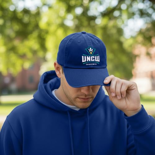 Gorra bordada ajustable azul University of North Carolina miniatura 5