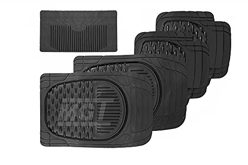 Image of MGT Rubber Mat 6204 Black (Set of 5pc)