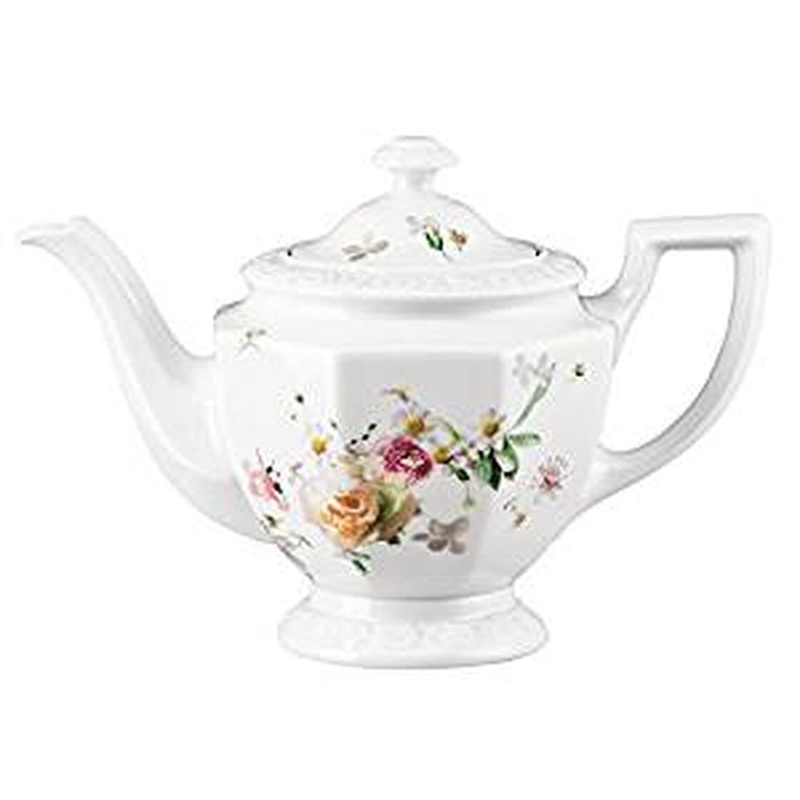 [W] Maria Pink Rose Teekanne 6 P. Deckel