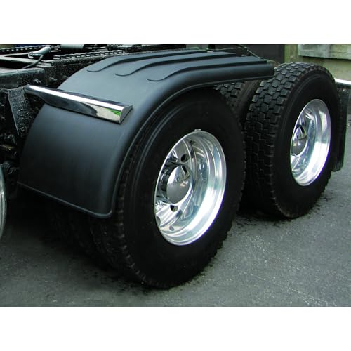 Trux Poly Half Fenders - Pair Black Item Number TFEN-H39