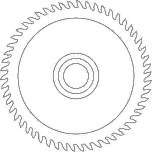 Festool Fine Tooth Saw Blade, 160 x 2.2 