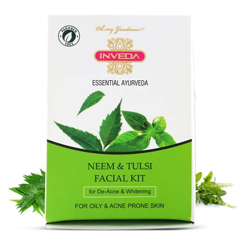Inveda Neem and Tulsi Facial Kit, 37ml Inveda Neem and Tulsi Facial Kit, 37ml