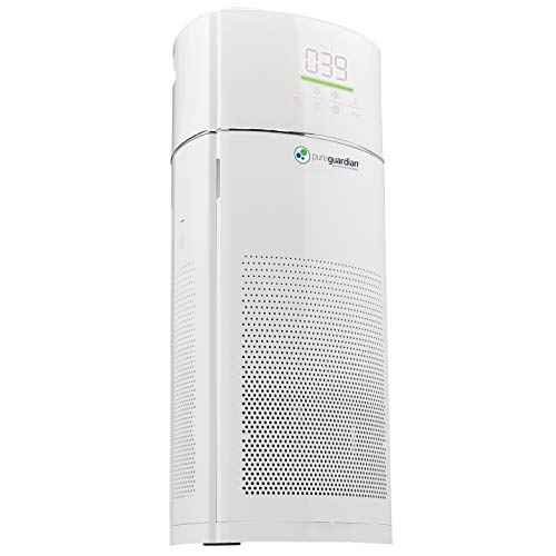 Guardian Technologies Germ Guardian High CADR True HEPA Filter Air Purifier for Home, Odors, Dust, Germ Guardian