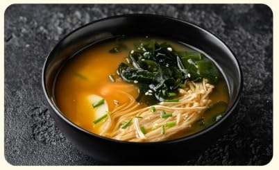 Sopa Miso Instantánea Congelada en Cubos con Tofu y Hongo - 5 Porciones miniatura 4