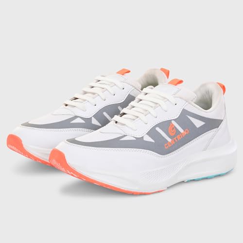 Image of Centrino Trendy Sneakers for Man | Casual Shoes for Men Stylish | Lightweight Lace-Up Canvas Walking Shoes | Cushioned Insole | Breathable Comfortable | Anti-Skid Sole | Premium Mens Sneaker Shoes (6831)