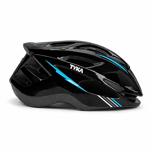 Image of Tyka Cycle Helmet | Adjustable Protective Helmet for Cycling, Skating & Scootering | Lightweight Breathable Multi-Sport Helmet with Safety Padding for Boys & Girls (Navy, L)