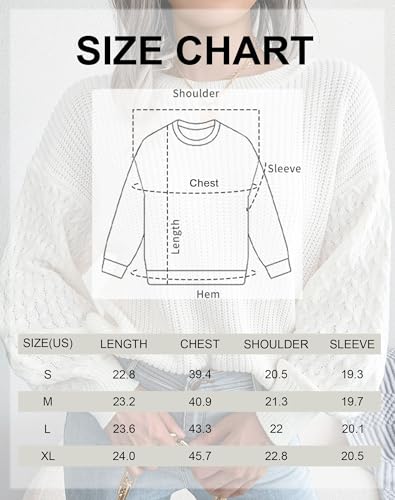 Fall Sweaters for Women Lightweight, Honeycomb Long Sleeve, Crewneck, Textured Knit, Womens Fall Fashion 2025