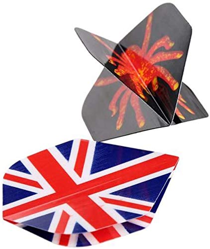 90 Ailettes De Fléchettes KRYMSON - Accessoires Interchangeables Pour Fléchettes à Pointe Acier Ou Souple