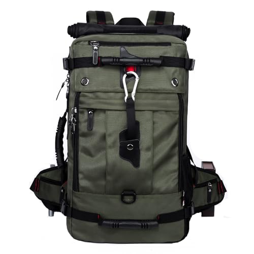 Sac à dos de randonnée 40L multipoches de voyage sport fitness avec serrure