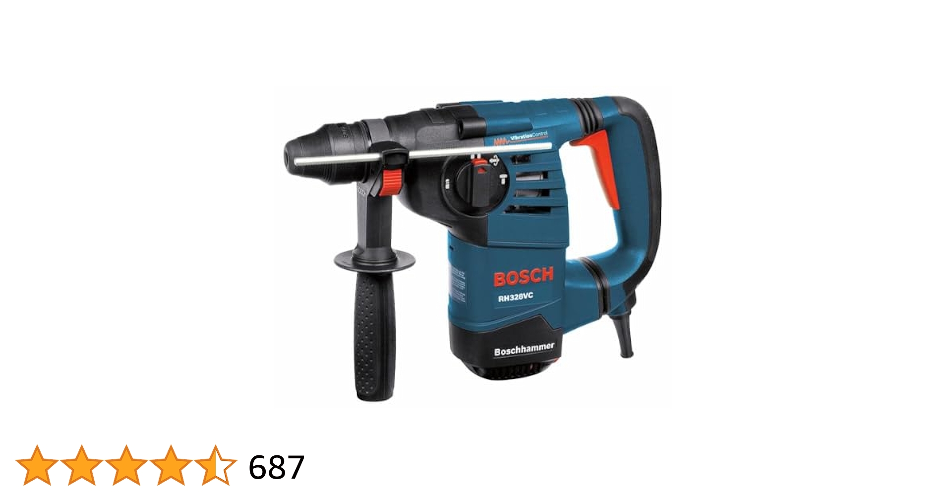 Amazon | Bosch RH328VC 1-1/8-Inch SDS Rotary Hammer by Bosch