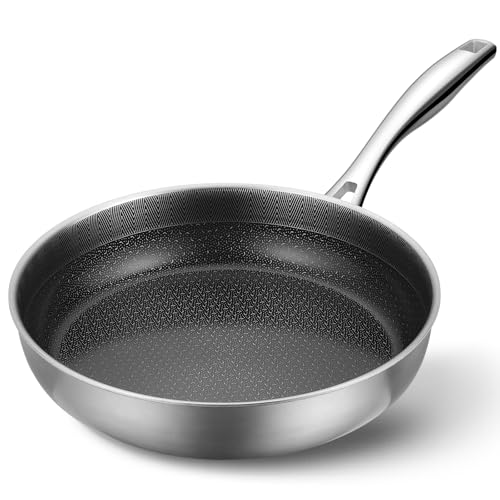 PekGema 5-Ply Stainless Steel Skillet