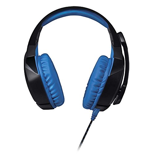 Fone De Ouvido Headset Com Led 2.0 Usb Azul Warrior - PH244