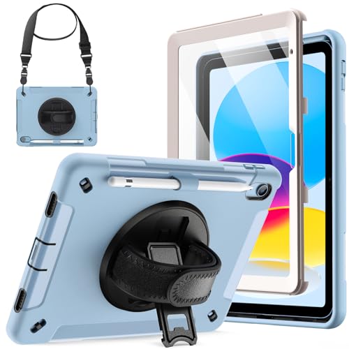 JETech Case for iPad (A16) 11th/10th Generation (2025/2022) with Built-in Screen Protector...
