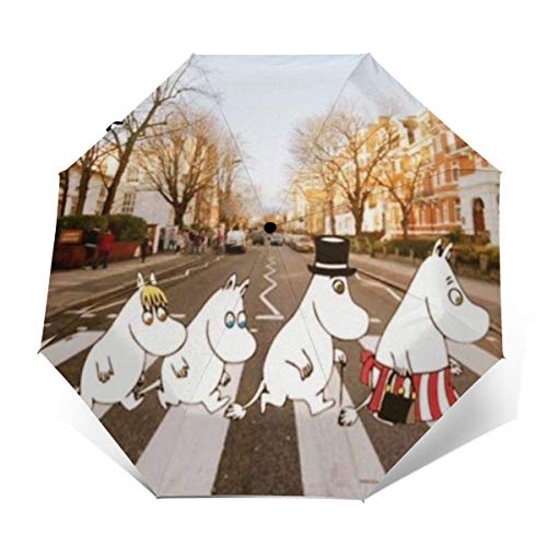 自動折り傘 Moomin ムーミン メンズ レディース 耐強風 人気新品 ワンタッチ 梅雨対策 晴雨兼用 日傘 超撥水 自動開閉 大きい 頑丈な ビッグサイズ ギフト 大きい 折り畳み傘 自動開閉