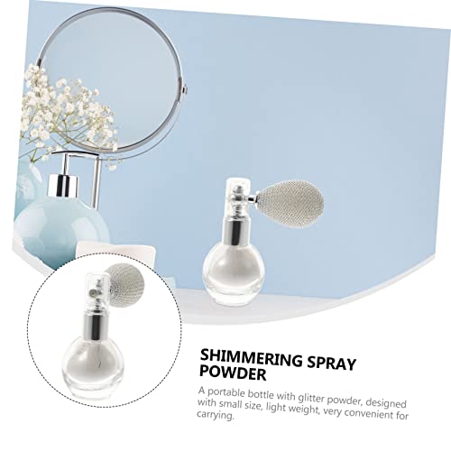 FRCOLOR 2 Peças Spray De Pó Corporal Maquiagem Glitter Rosto Spray De Glitter Em Pó Glitter Spray De