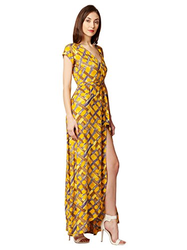 Image of Miss Chase Women's Rayon wrap Dress