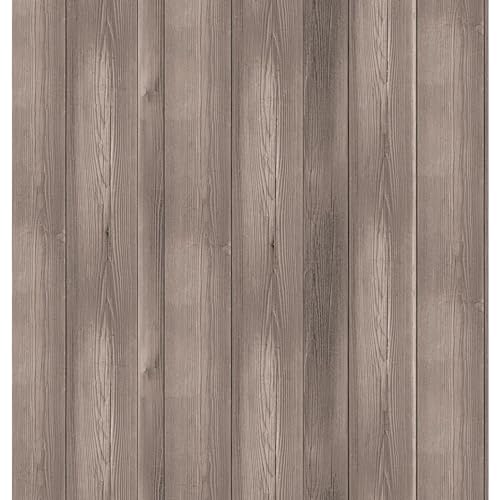 ECOMMERC3 Wachstuchtischdecke abwaschbar rund 140 cm Wood Braun – Ansicht 3