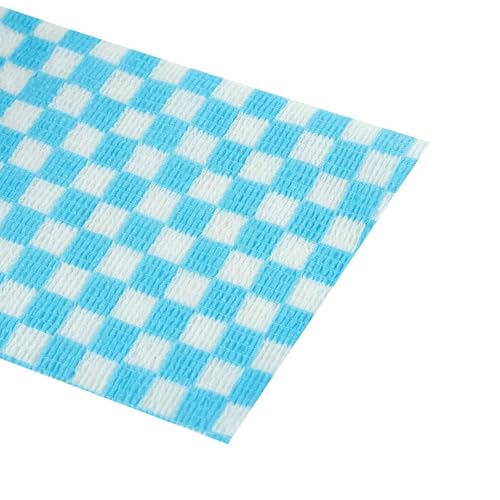 Image of A-Tape Breathable Self Adhesive Cohesive Bandage for Humans & Pets (Dogs, Cats, Birds) -Sports, Wrap, Athletic, Non Woven First Aid Medical, Wrist, Swelling (10 cm X 4.5 mtr) (Pack Of 2, Blue Check)
