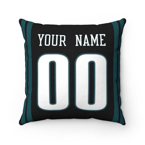 Image of ANTKING Philadelphia Throw Pillow Custom Any Name and Number Personalized Gift for Men Women Boys