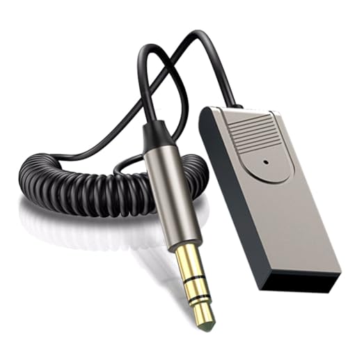 Gosera Bluetooth 5.4 Audio Receiver Aux Car Bluetooth 5.4 Receiver Car Audio Aux Wireless Adapter