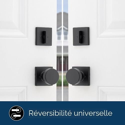 Serrures Combinées Bouton Et Pêne Dormant Premier Lock - Clé Similaire, Réglable | Pour Porte D'entrée