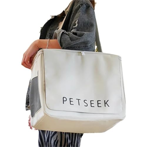 XZJPMT Cat Bag Portable Large Capacity Pet Backpack Bath Dog Cage Cabin for Outings High-Capacity