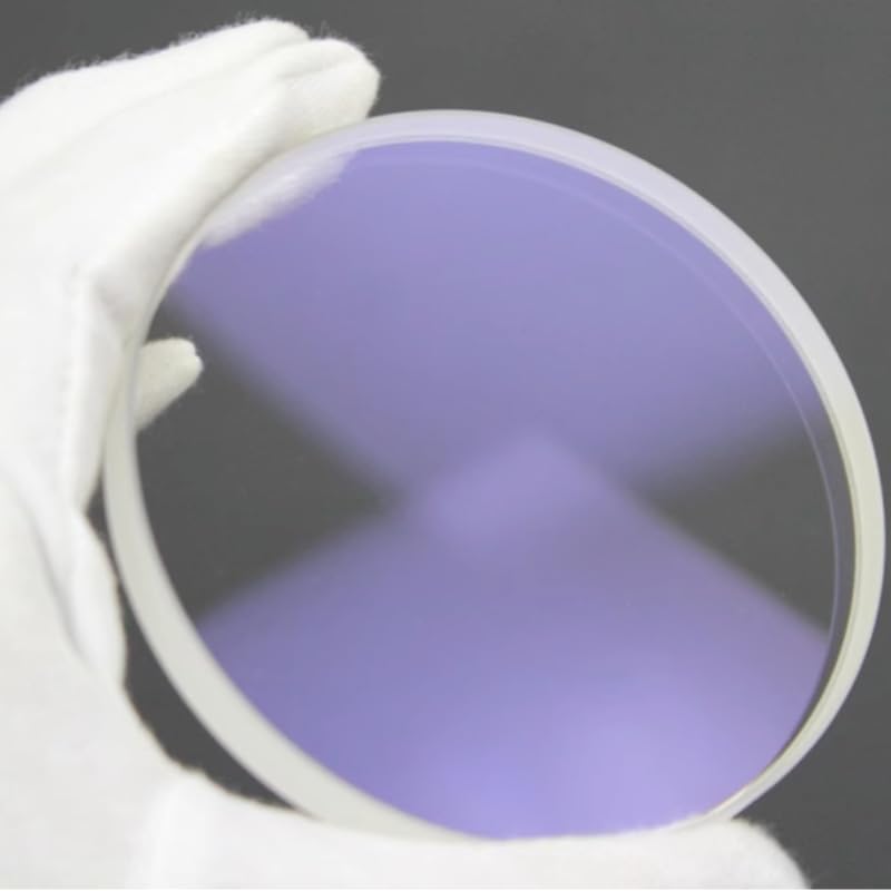 WEAREONE Astronomical Telescope DIY Accessories 80 Series Refractive HD Achromatic Objective Lenses Blue Film-F400/500/600/700/800/900mm (D80 F600)