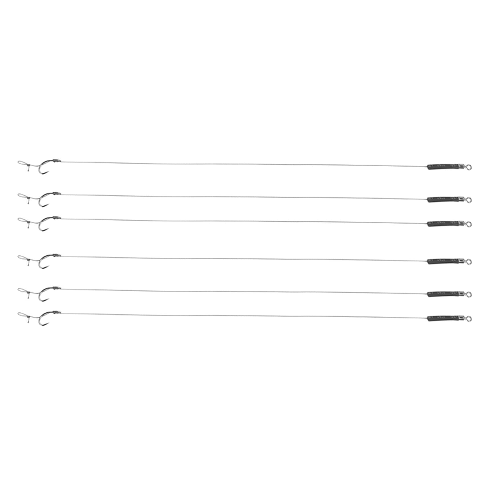 Ganci Curvi Per Carpa TJR Tackle - Barbless, Rivestiti PTFE, Taglie 6, 8, 10 - Scegli Confezione