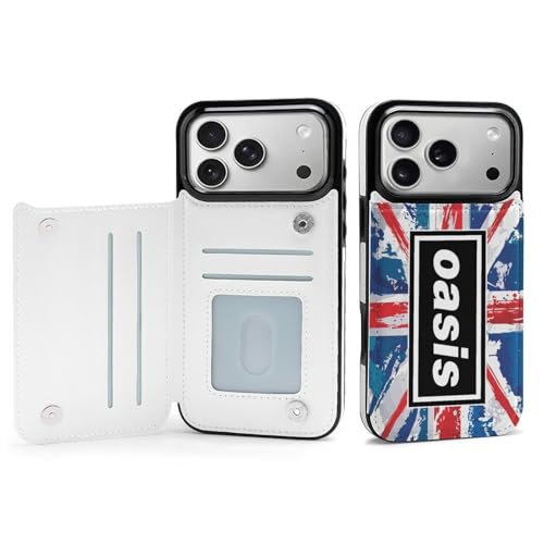 手帳型 オアシス OASIS バンド (2) 対応 iPhone 17 Pro Max ケース カード収納 スマホケース 財布型 携帯ケース 軽量 全面保護 スタンド機能 誕生日 プレゼント