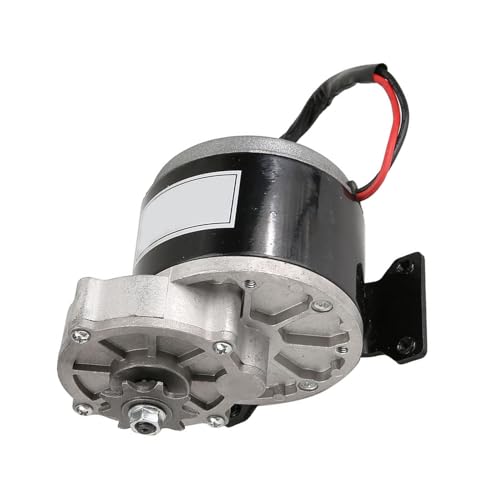 ACAGALA 12V 250W Gear Reduction Electric Motor with 9 Tooth Sprocket Brushed DC Motors Reductor for Ebike Scooter