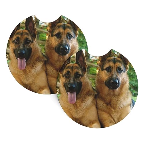Car Coaster 2 Pack para Porta Vasos en Auto miniatura 1