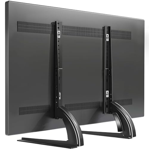 Reviews de Mesas y soportes para TV los mejores 10. 41 KCB Soporte para TV, Soporte Universal para TV Movible de Mesa para Televisores de Pantalla Plana LED LCD de Plasma de 37 a 75 Pulgadas, Soporta hasta 45 kg, VESA máx 600x 400 mm
