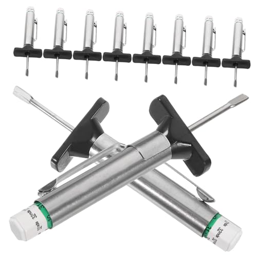 HAPINARY Tire Tread Depth Gauge Set 10pcs Digital Tire Thread Gauges 0-25mm Depth for and DIY Material