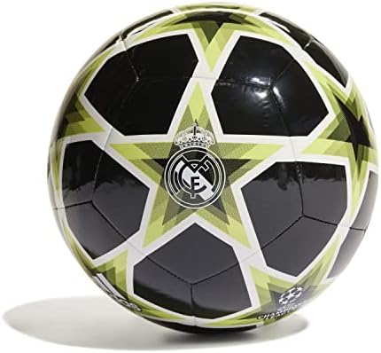 adidas UCL RM CLB Ball, Youth Unisex, Black/Clean/White (Multicoloured), 38