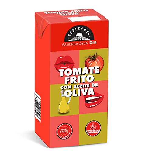 DIA VEGECAMPO tomate frito con aceite de oliva envase 390 gr