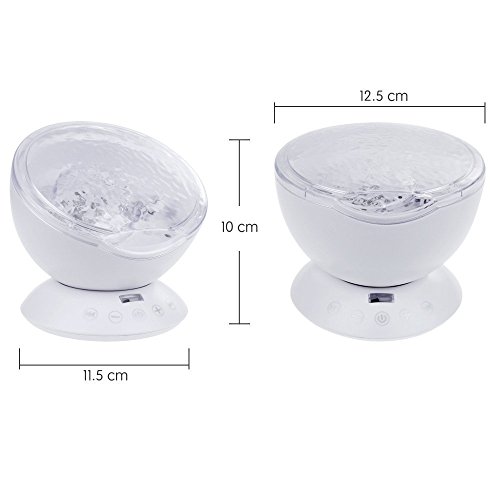 Rovtop Luce Lampada Proiettore Notturna di Onde