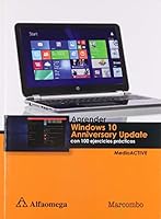 APRENDER WINDOWS 10 ANNI UPDATE.CON 100 EJEM. RIERA 842672437X Book Cover