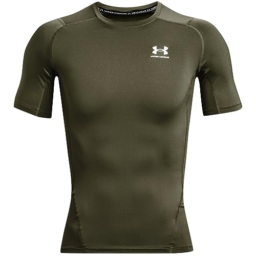 Under Armour - Maglietta a maniche corte a compressione HeatGear, da uomo