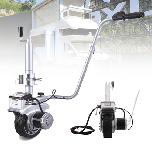 DéPlacement De Remorque éLectrique 2 270 Kg, Chariot De Remorque Motorisé Avec TéLéCommande, Remorque De Bateau Pour Caravane De Camping-Car