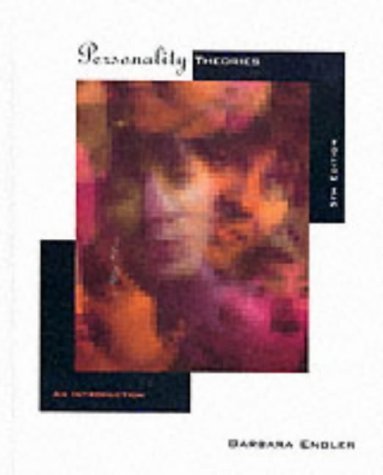 Personality Theories An Introduction Barbara Engler 9780395907658
