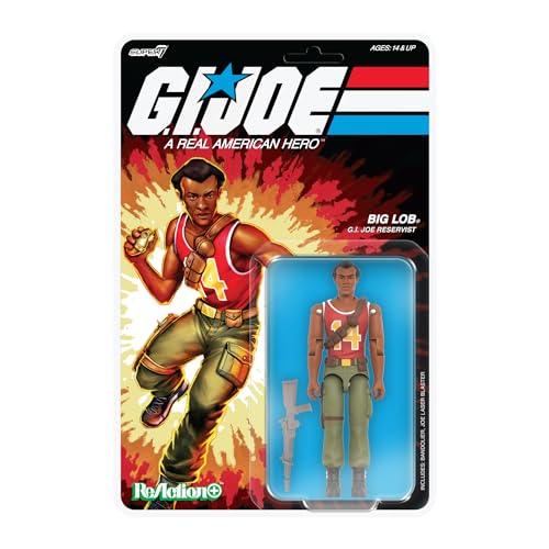 Super7 G.I. Joe Reaction+ Wave 05 (Movie) - Big Lob (Movie) Action Figure
